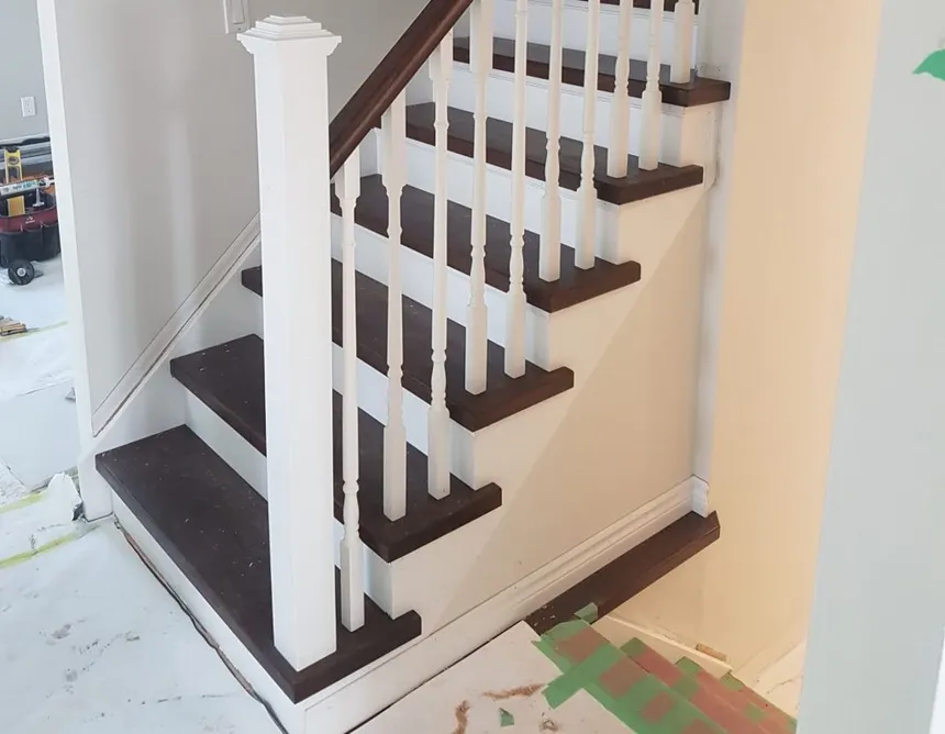 Interior Renovations - stairs 01